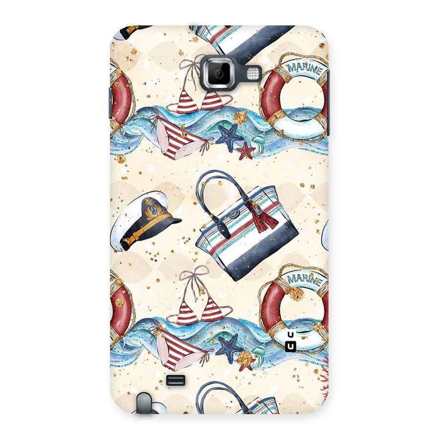 Marine Bag Design Back Case for Galaxy Note