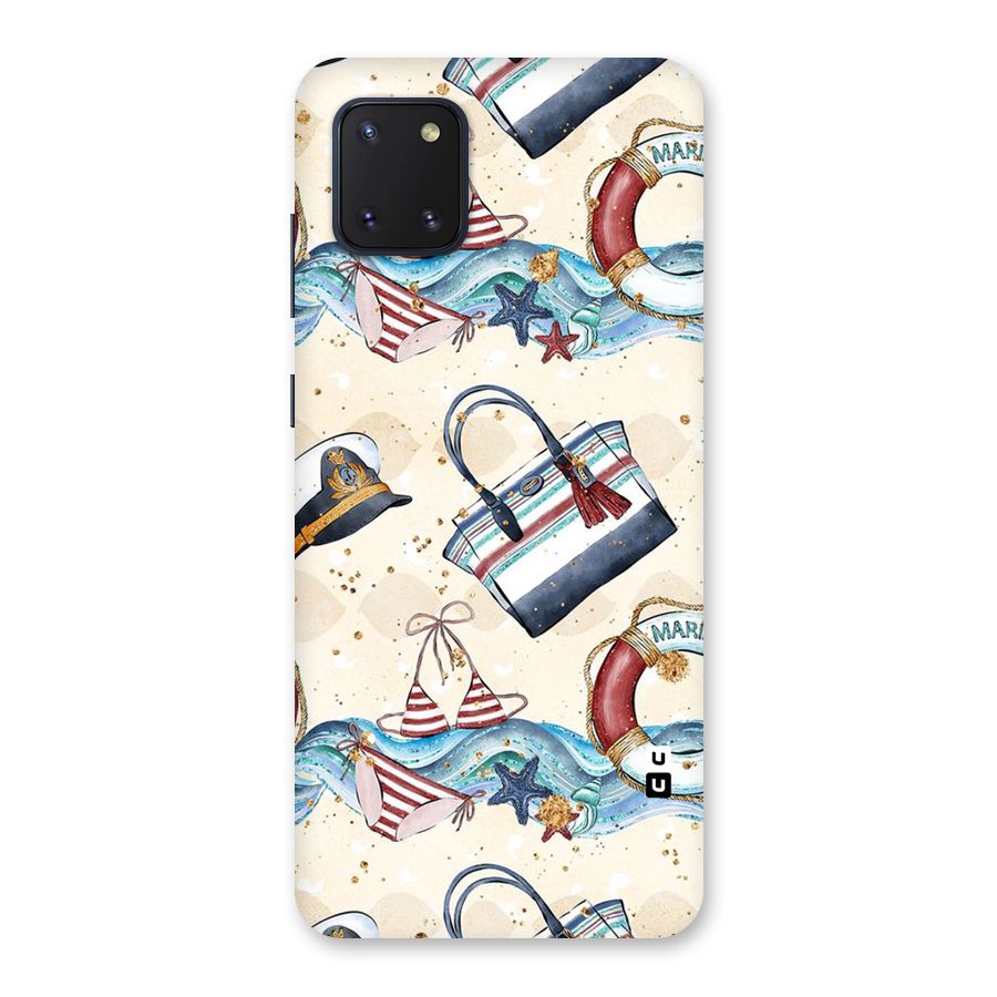 Marine Bag Design Back Case for Galaxy Note 10 Lite