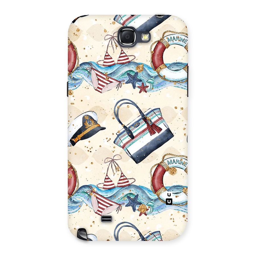Marine Bag Design Back Case for Galaxy Note 2