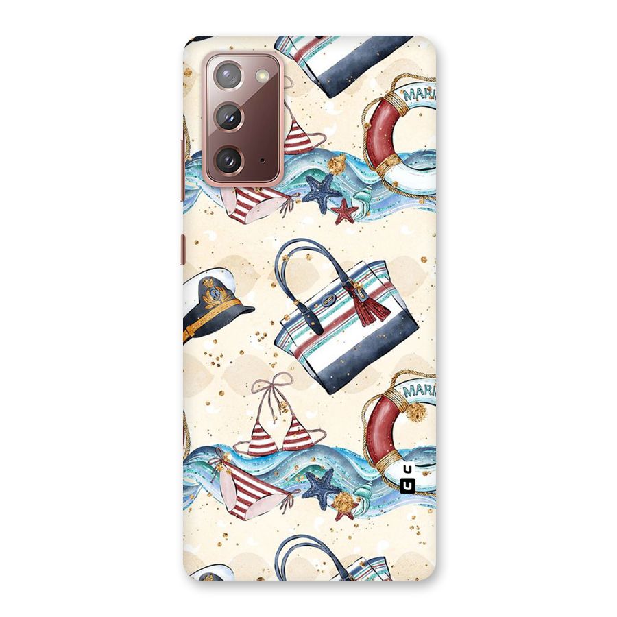 Marine Bag Design Back Case for Galaxy Note 20