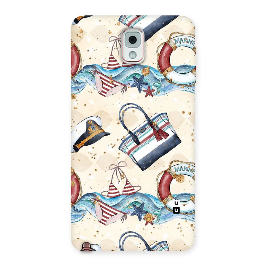 Marine Bag Design Back Case for Galaxy Note 3