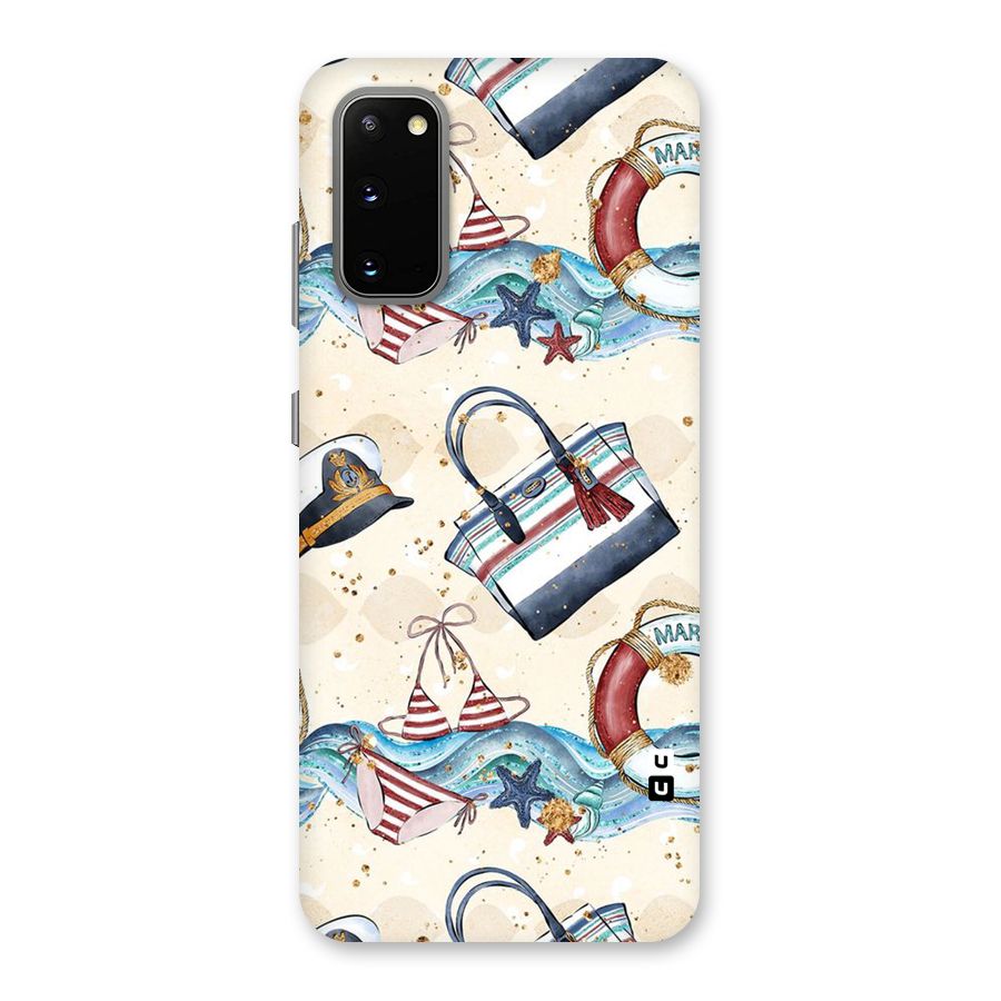 Marine Bag Design Back Case for Galaxy S20