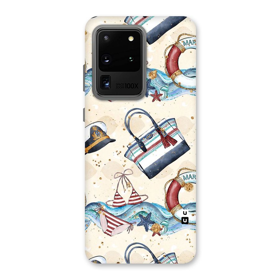 Marine Bag Design Back Case for Galaxy S20 Ultra