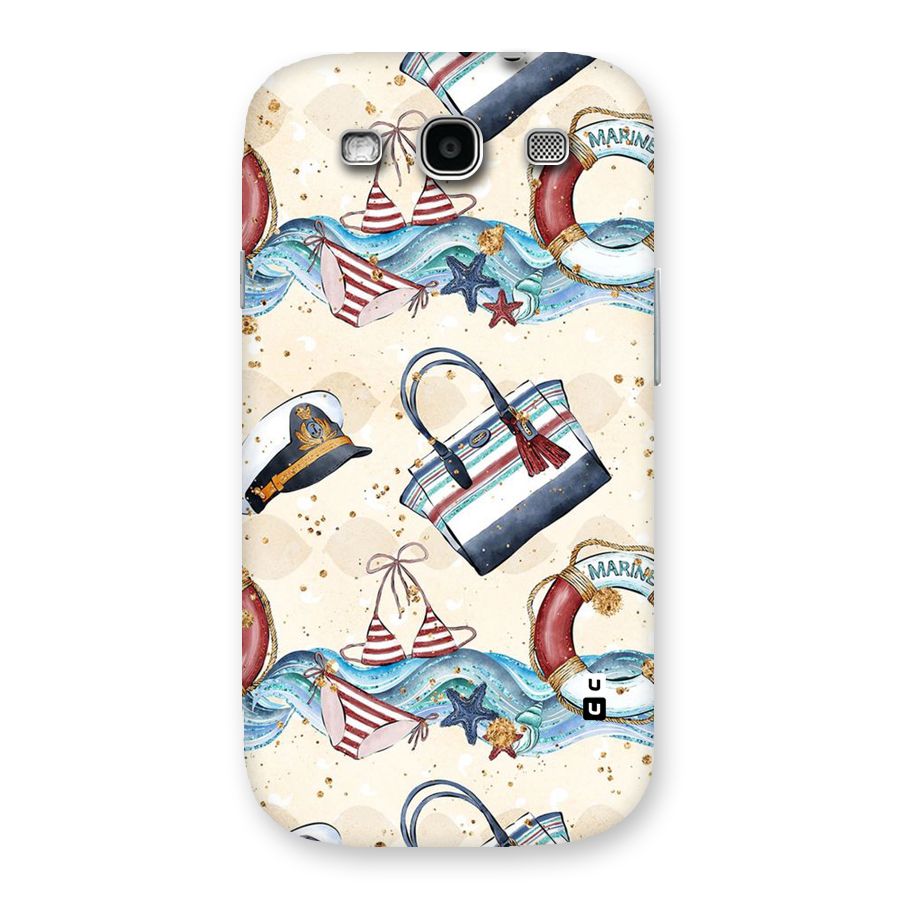 Marine Bag Design Back Case for Galaxy S3