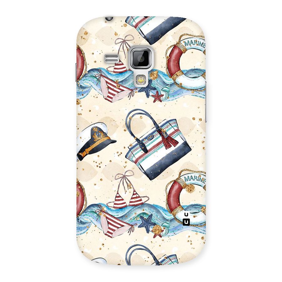 Marine Bag Design Back Case for Galaxy S Duos