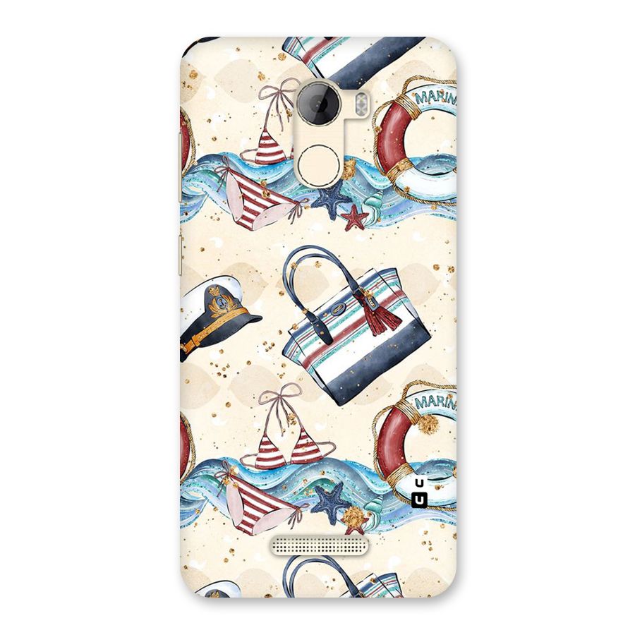Marine Bag Design Back Case for Gionee A1 LIte