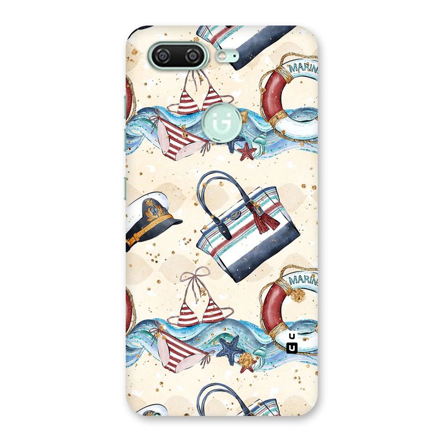 Marine Bag Design Back Case for Gionee S10