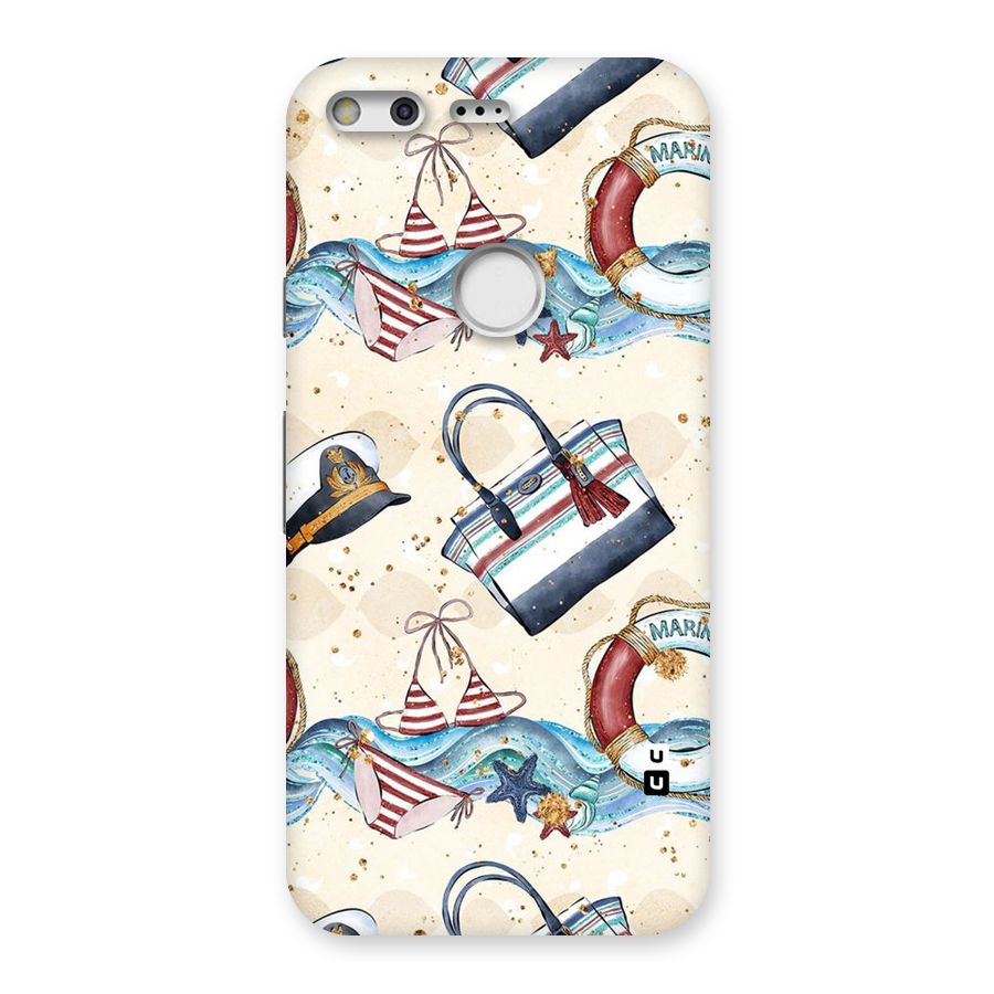 Marine Bag Design Back Case for Google Pixel