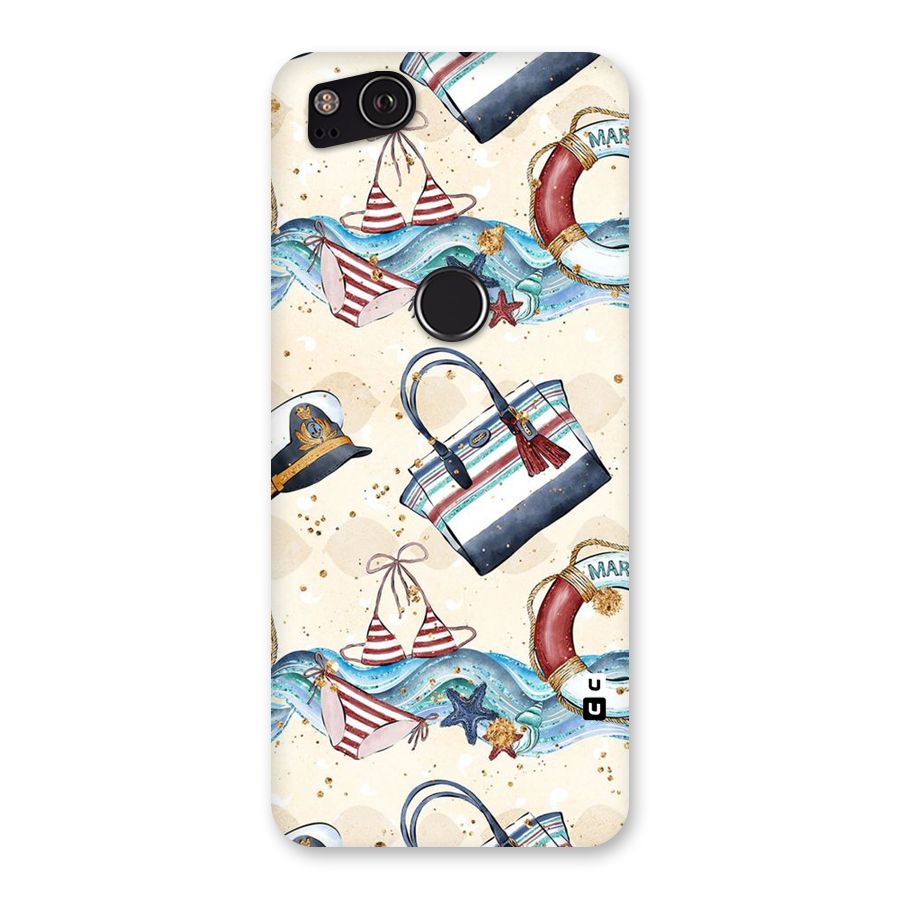 Marine Bag Design Back Case for Google Pixel 2