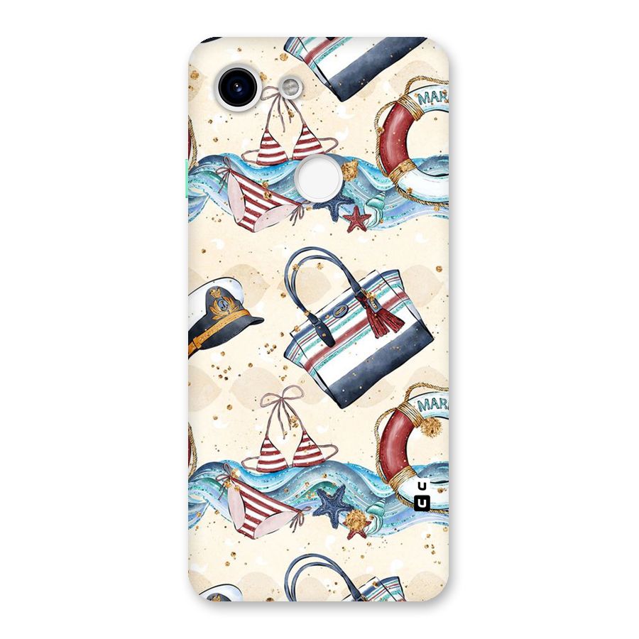 Marine Bag Design Back Case for Google Pixel 3