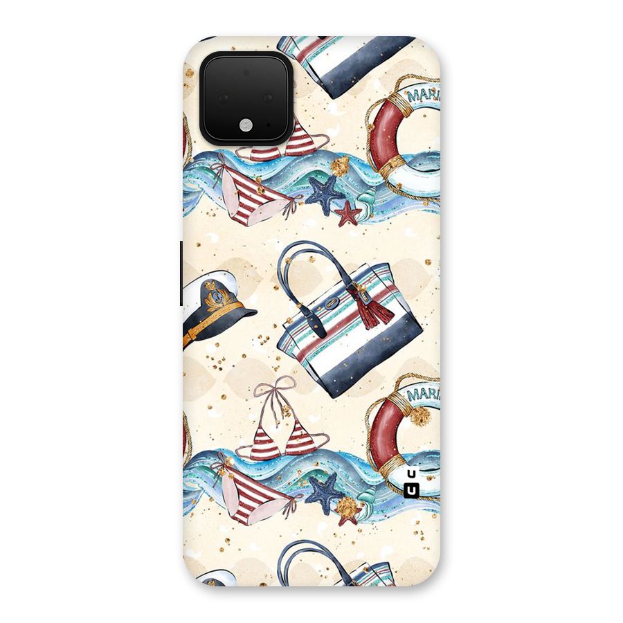 Marine Bag Design Back Case for Google Pixel 4 XL