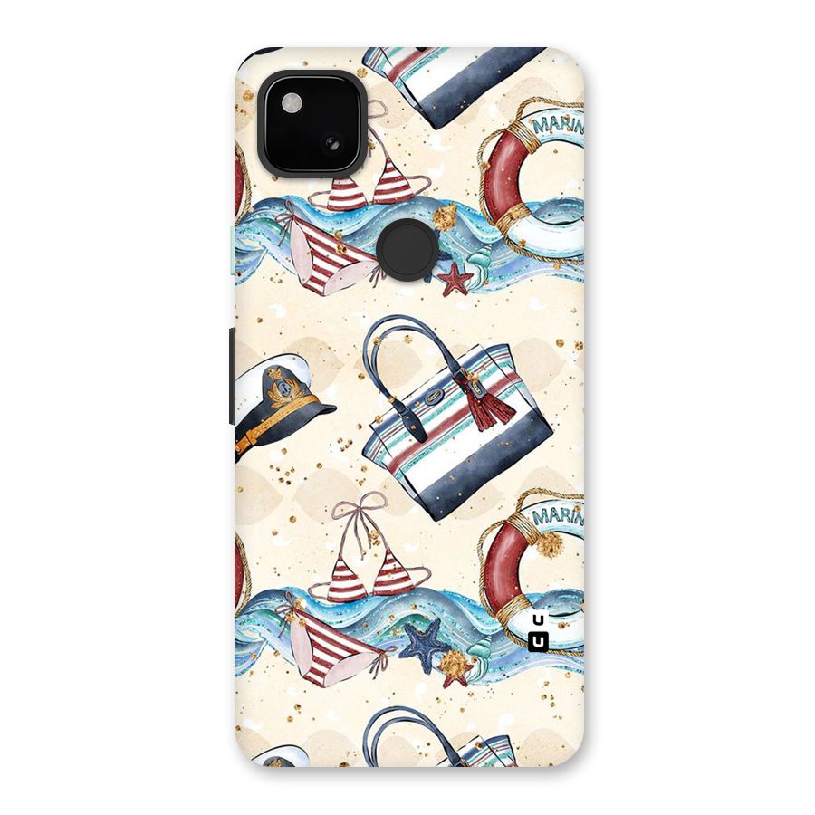 Marine Bag Design Back Case for Google Pixel 4a