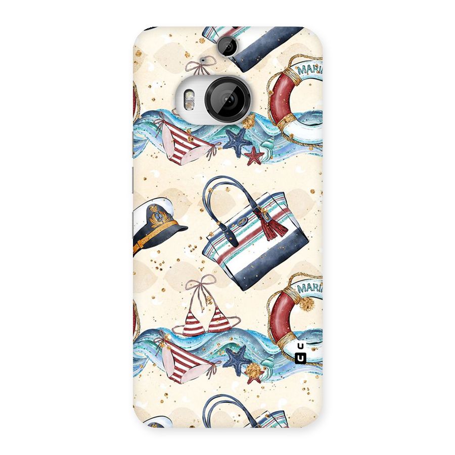 Marine Bag Design Back Case for HTC One M9 Plus