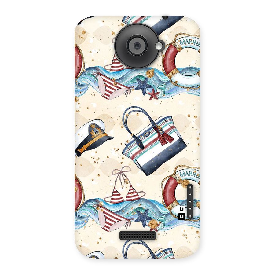 Marine Bag Design Back Case for HTC One X