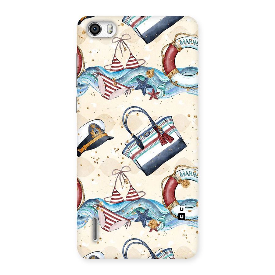Marine Bag Design Back Case for Honor 6