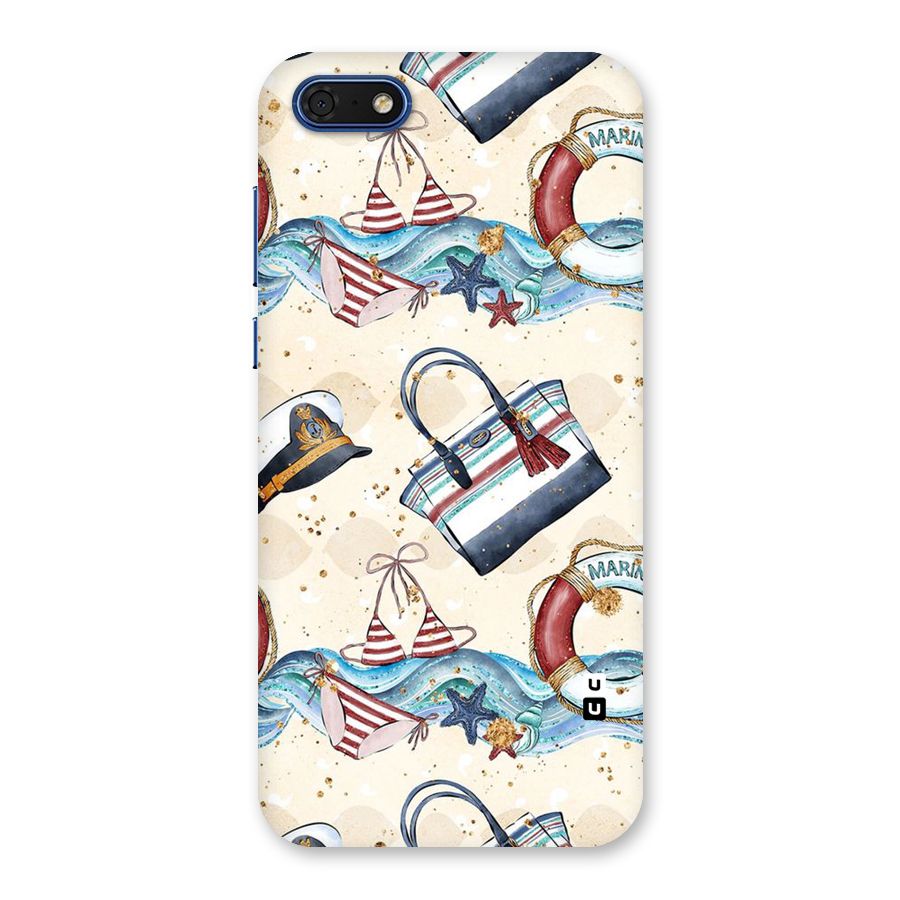 Marine Bag Design Back Case for Honor 7s