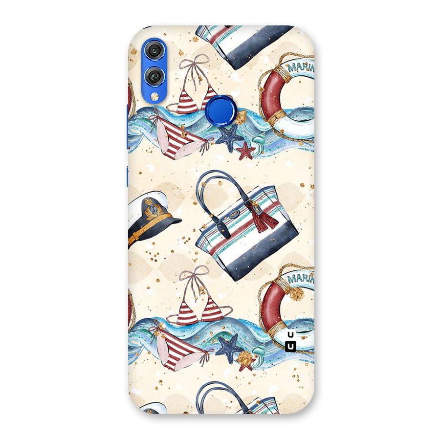 Marine Bag Design Back Case for Honor 8X