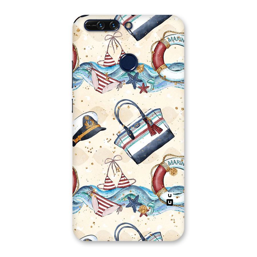 Marine Bag Design Back Case for Honor 8 Pro