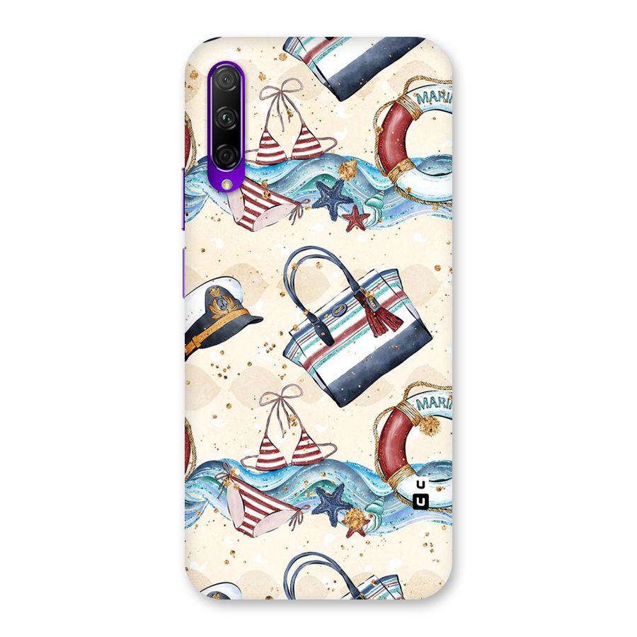 Marine Bag Design Back Case for Honor 9X Pro