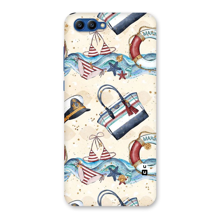 Marine Bag Design Back Case for Honor View 10