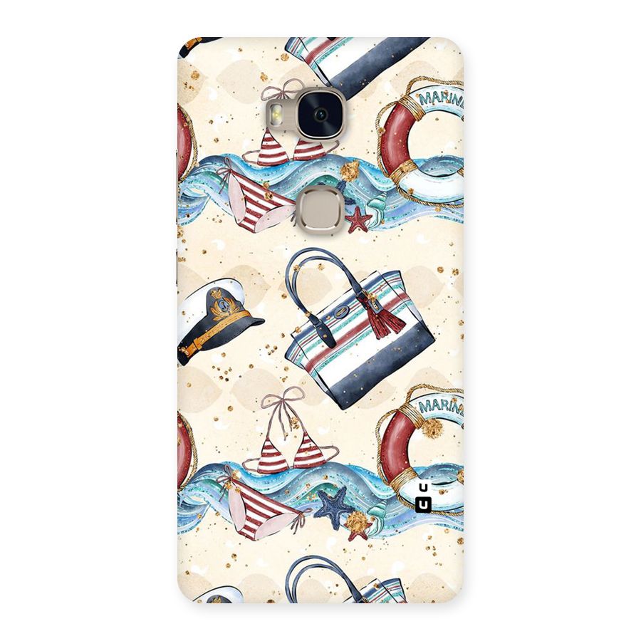 Marine Bag Design Back Case for Huawei Honor 5X