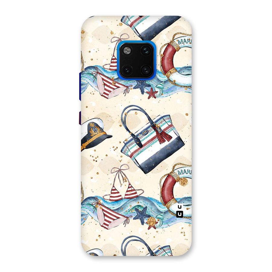Marine Bag Design Back Case for Huawei Mate 20 Pro