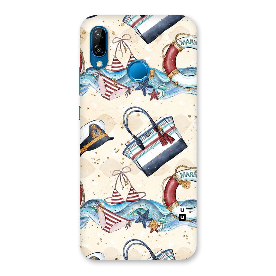 Marine Bag Design Back Case for Huawei P20 Lite
