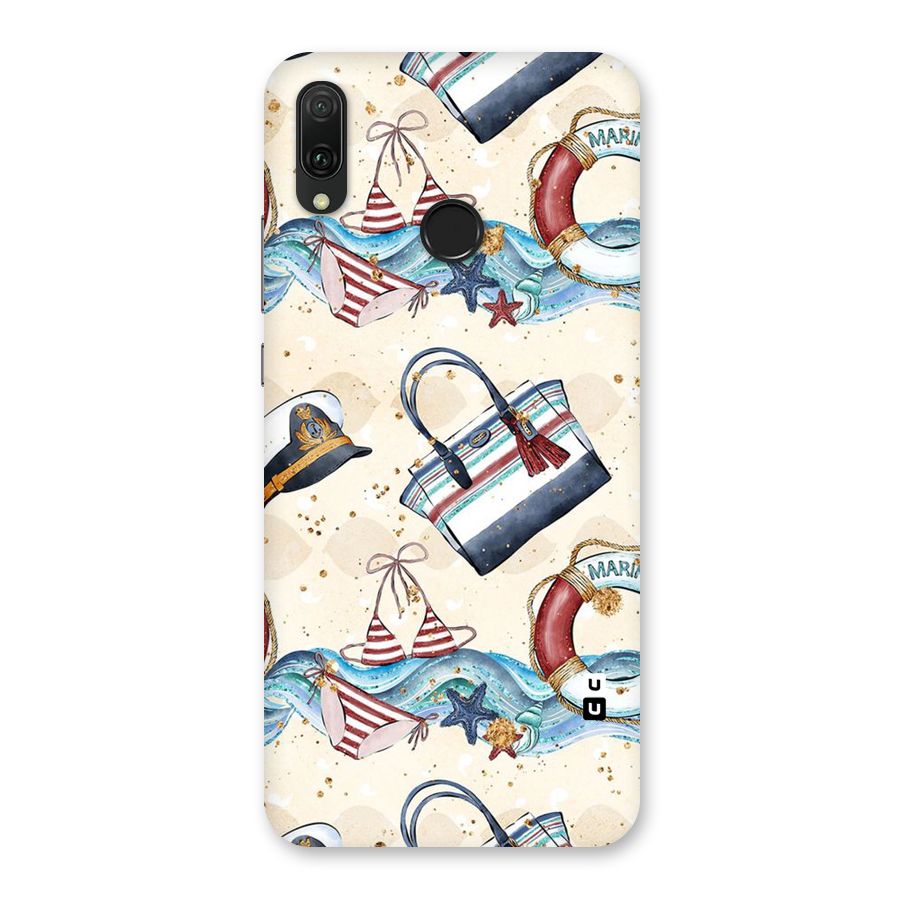 Marine Bag Design Back Case for Huawei Y9 (2019)