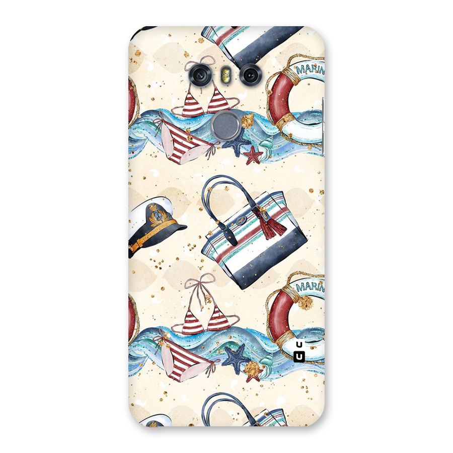 Marine Bag Design Back Case for LG G6