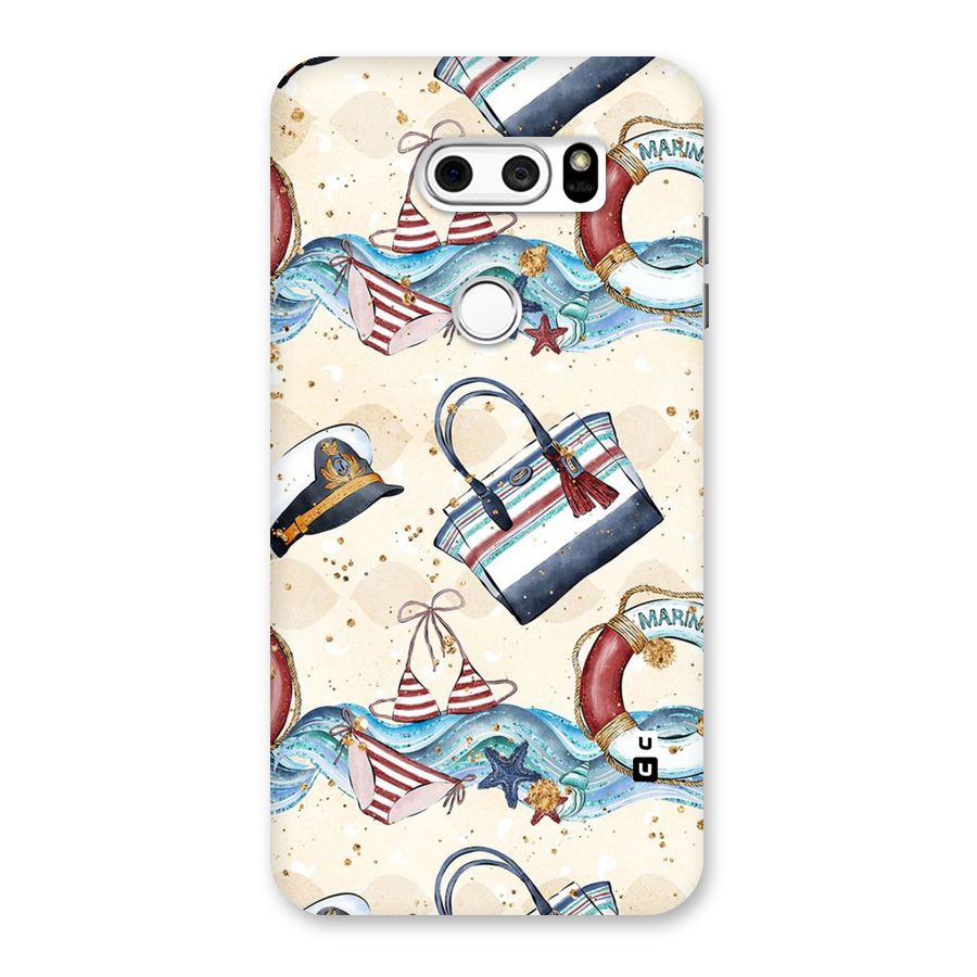 Marine Bag Design Back Case for LG V30