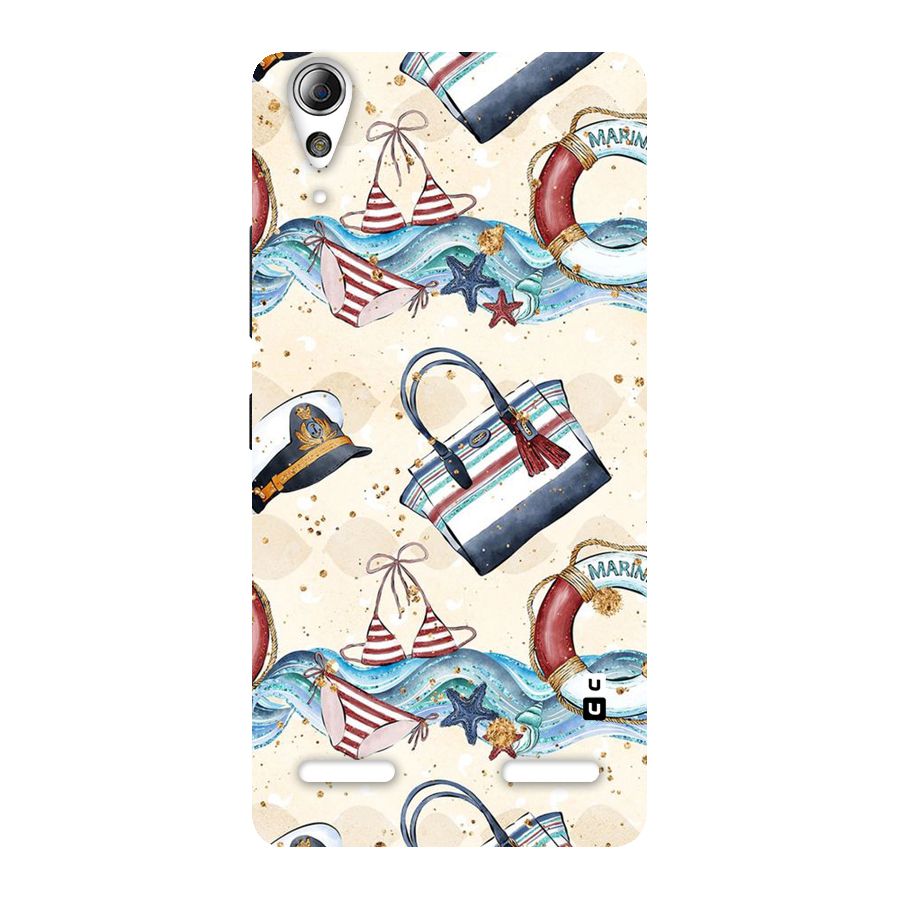 Marine Bag Design Back Case for Lenovo A6000 Plus