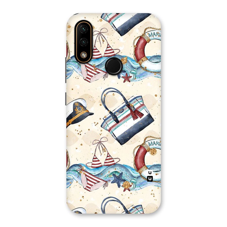 Marine Bag Design Back Case for Lenovo A6 Note