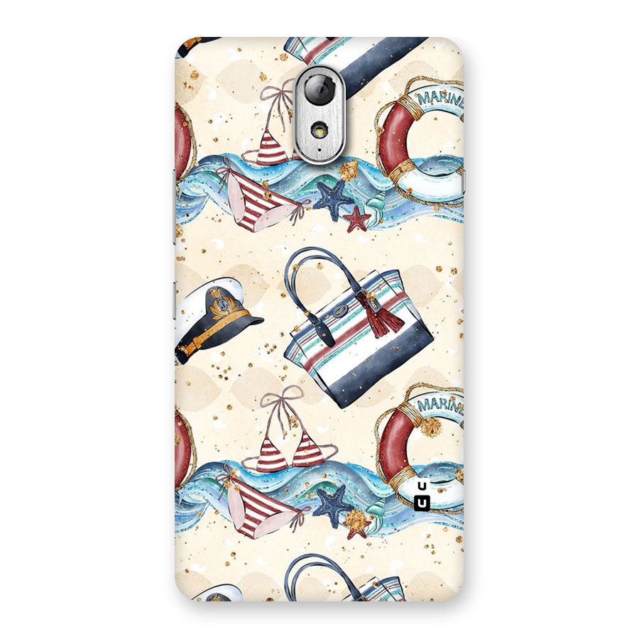 Marine Bag Design Back Case for Lenovo Vibe P1M