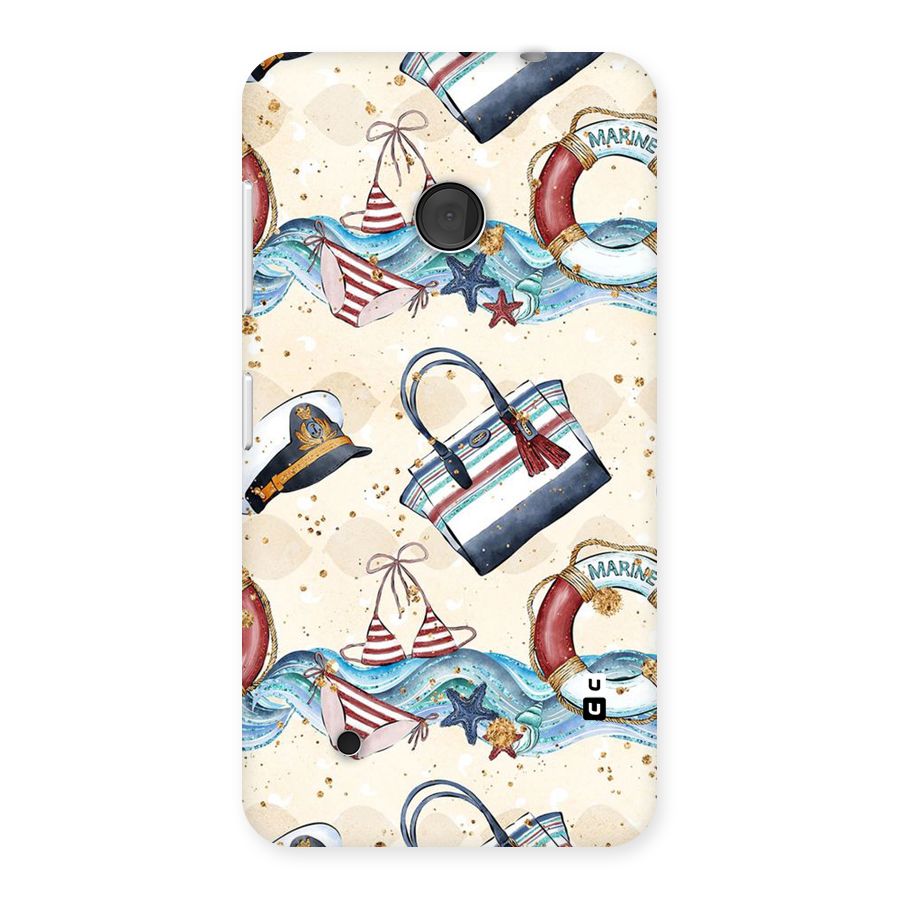 Marine Bag Design Back Case for Lumia 530