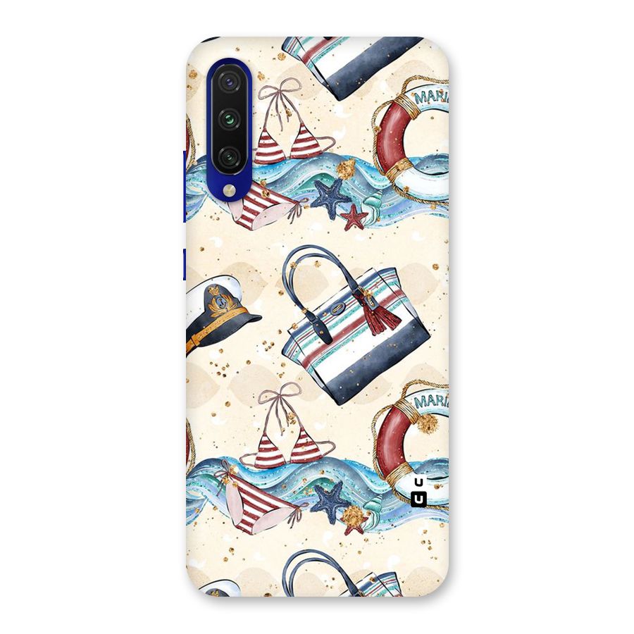 Marine Bag Design Back Case for Mi A3