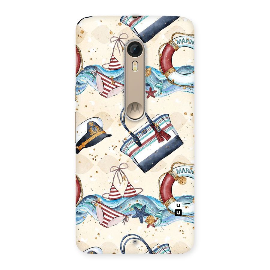 Marine Bag Design Back Case for Motorola Moto X Style