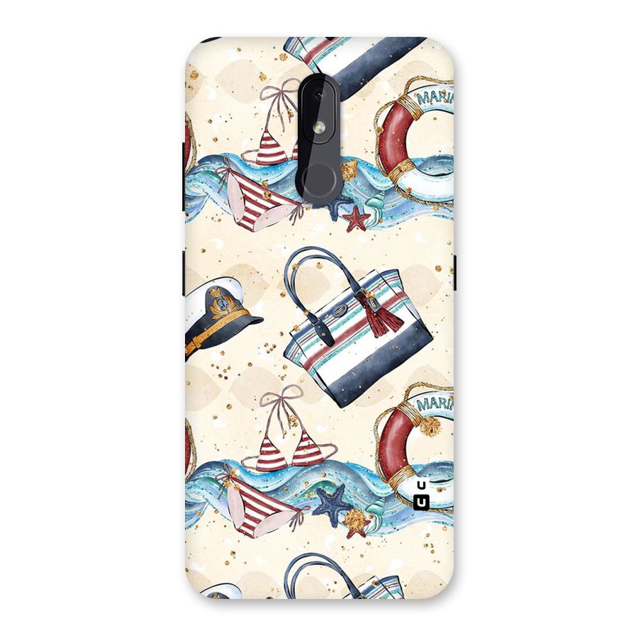 Marine Bag Design Back Case for Nokia 3.2
