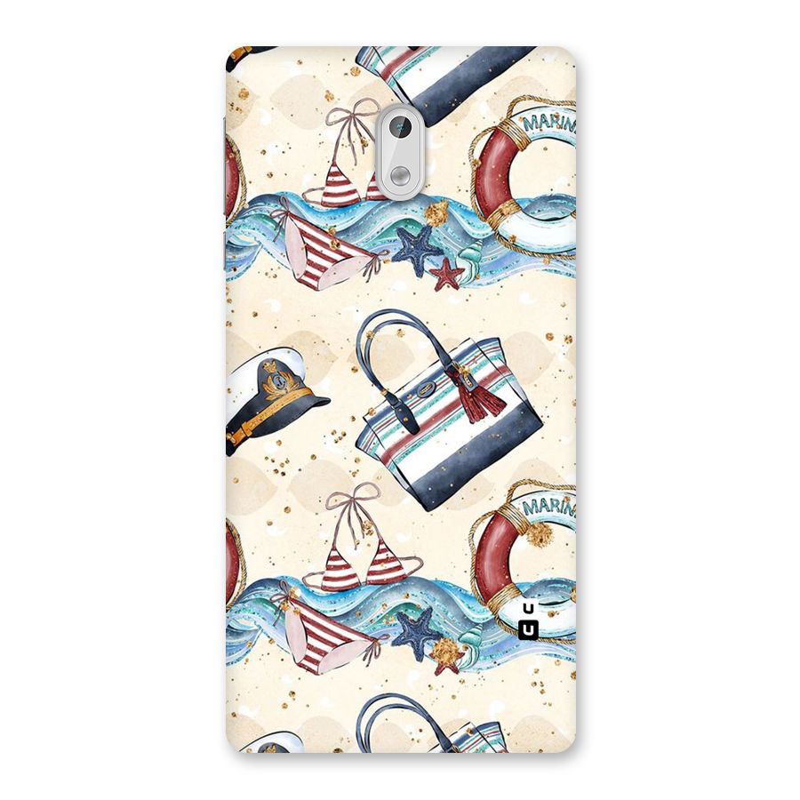 Marine Bag Design Back Case for Nokia 3