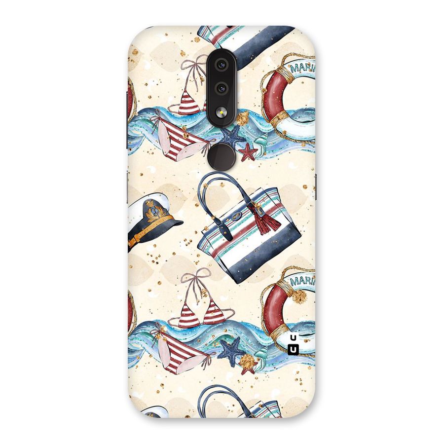 Marine Bag Design Back Case for Nokia 4.2