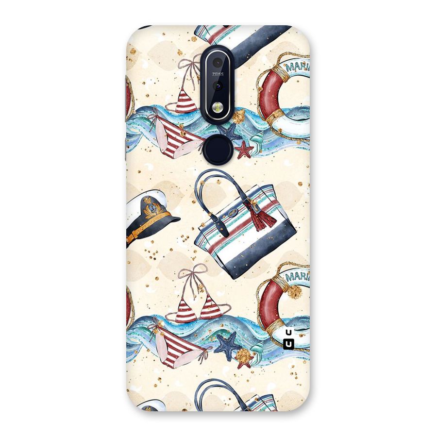 Marine Bag Design Back Case for Nokia 7.1