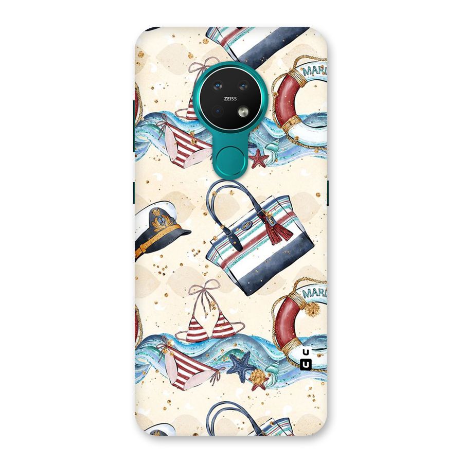 Marine Bag Design Back Case for Nokia 7.2