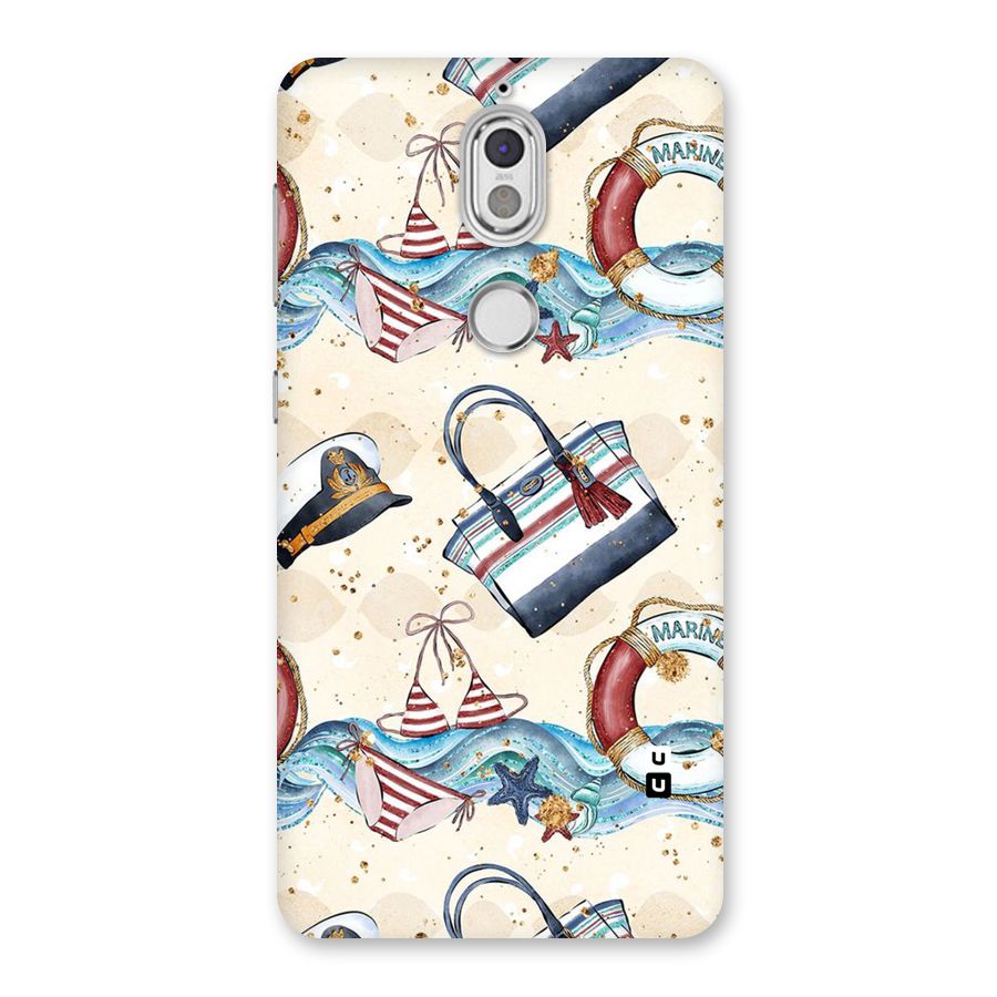 Marine Bag Design Back Case for Nokia 7