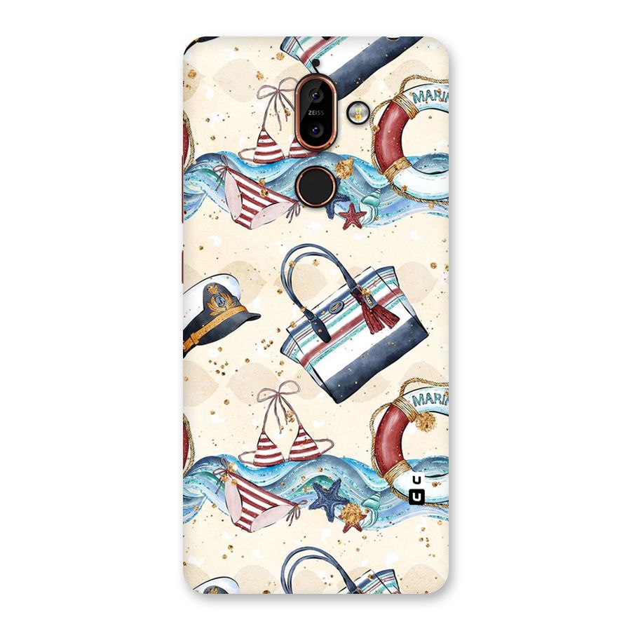 Marine Bag Design Back Case for Nokia 7 Plus
