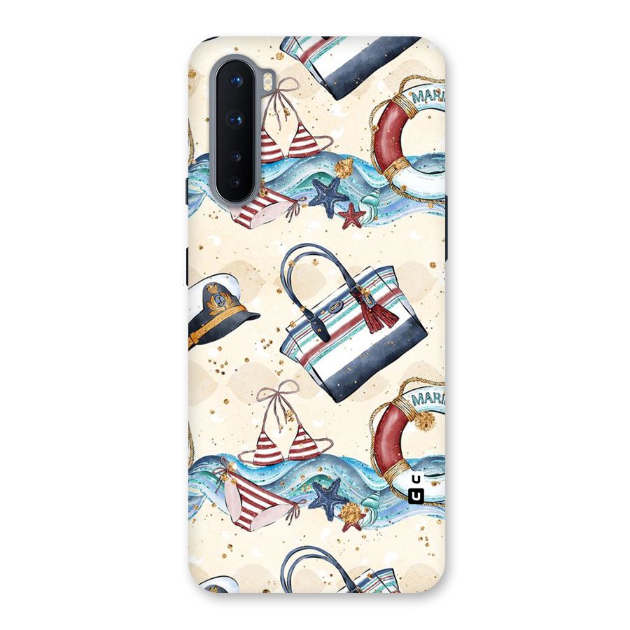 Marine Bag Design Back Case for OnePlus Nord
