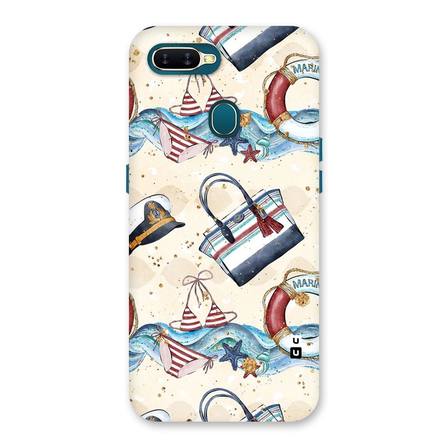 Marine Bag Design Back Case for Oppo A11k