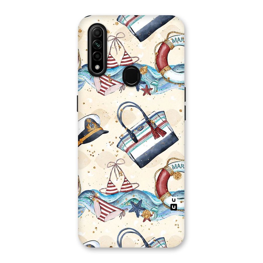 Marine Bag Design Back Case for Oppo A31