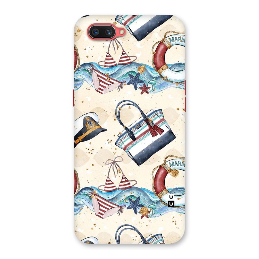 Marine Bag Design Back Case for Oppo A3s