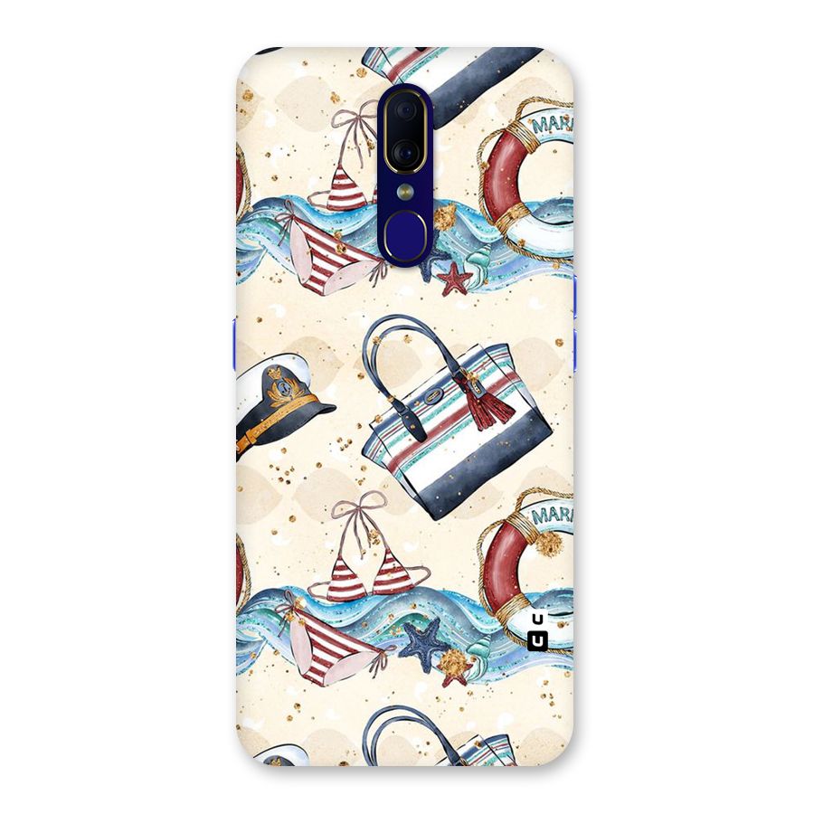 Marine Bag Design Back Case for Oppo A9