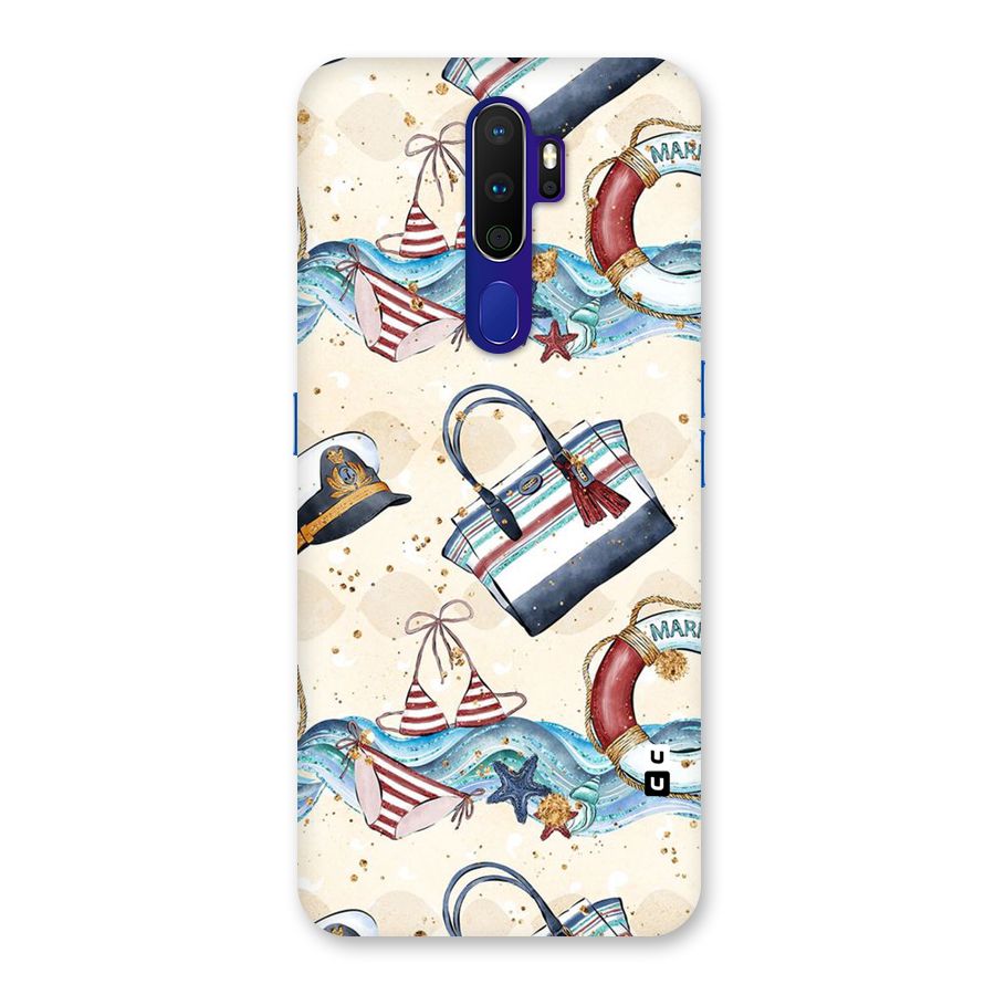 Marine Bag Design Back Case for Oppo A9 (2020)
