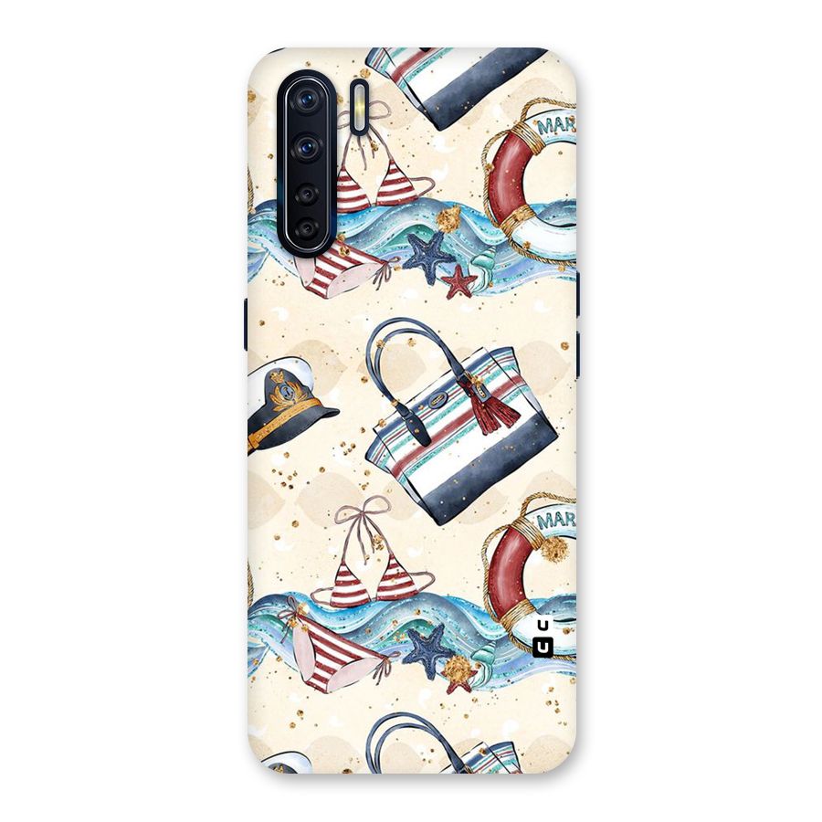 Marine Bag Design Back Case for Oppo F15
